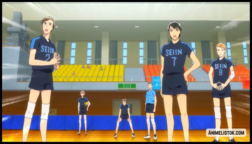 Seiin High School Boys Volleyball Team